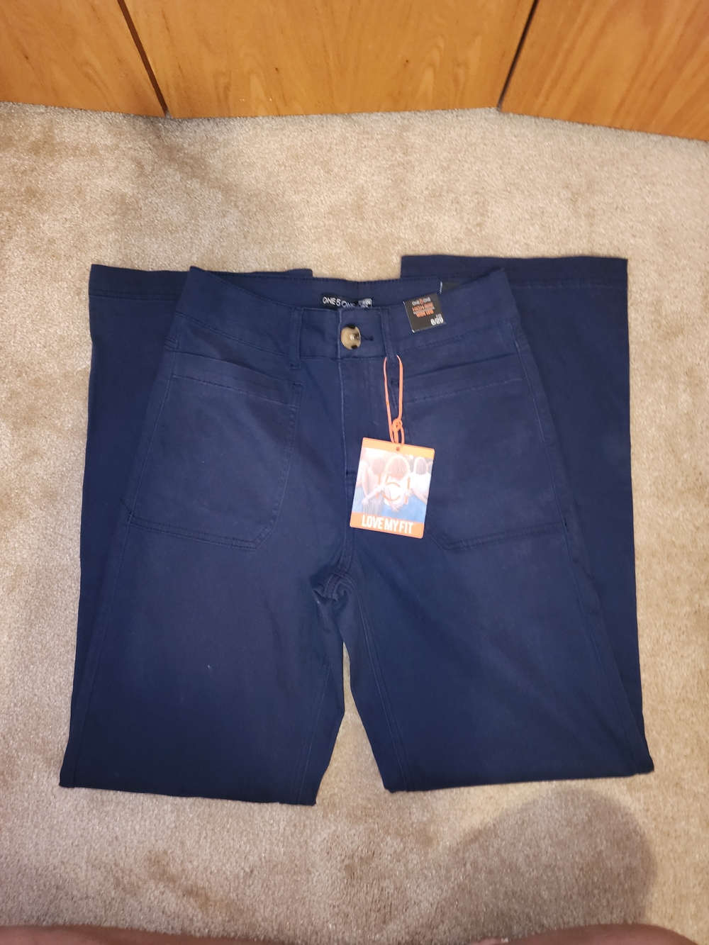 one 5 one Pants High Rise Wide Leg Size 8 $30 NWT